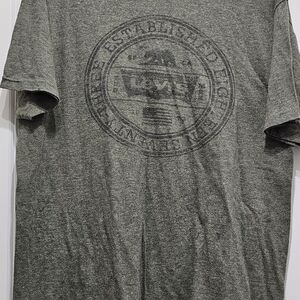 Levi's Olive Graphic Tee for Men